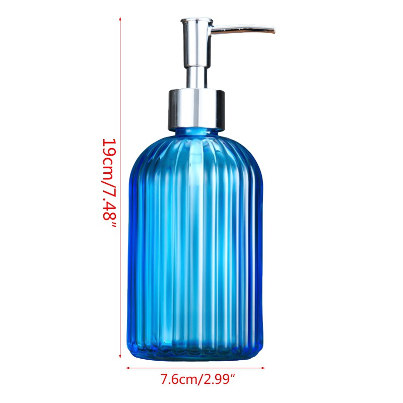 Bình Đựng Xà Phòng Bằng Thủy Tinh 400ml