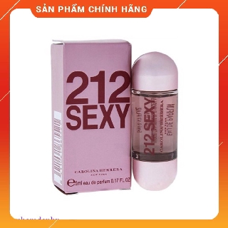 Nước hoa mini nữ Carolina Herrera 212 Sexy 5ml EDP