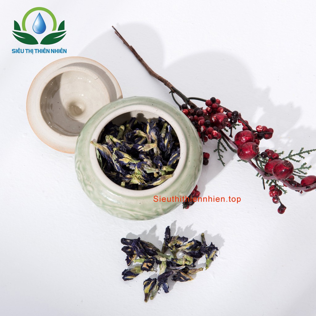 Trà hoa đậu biếc đóng túi zip thương hiệu Mộc Sắc | BigBuy360 - bigbuy360.vn