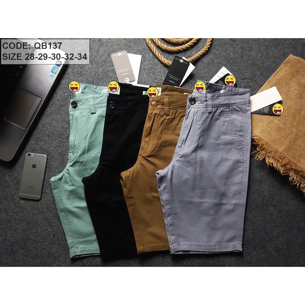 Quần short kaki nam quần lỡ gồm 8 màu (size 28 ->34) 137