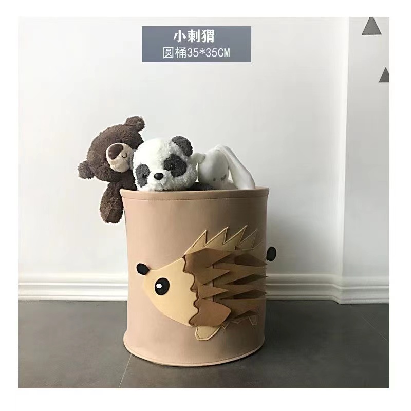 Giỏ Đựng Quần Áo Bẩn Bằng Vải Nỉ Thời Trang Hàn Quốc