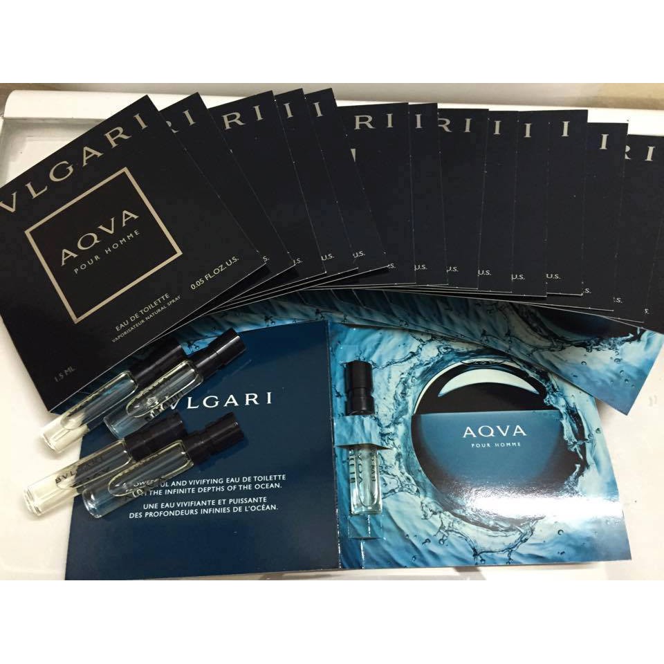 [Vial] Mẫu thử nước hoa Bvlgari Aqva Pour Homme EDT 1.5ml | BigBuy360 - bigbuy360.vn