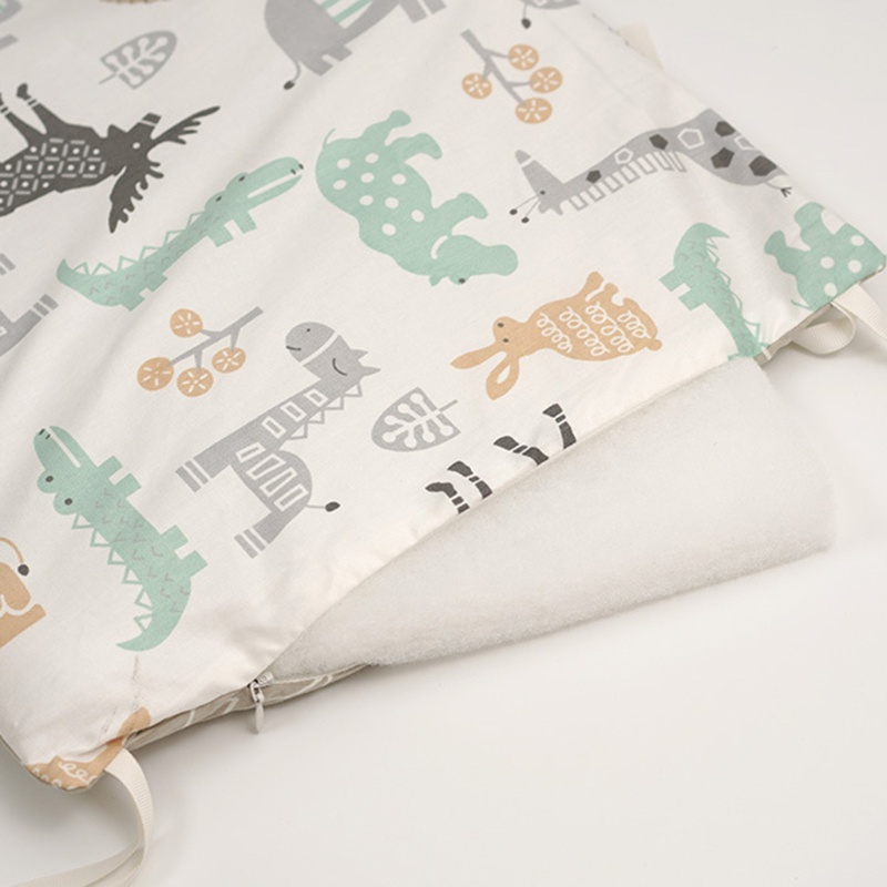 Bộ 6 Gối Cotton Mềm Bảo Vệ Nôi Em Bé Sơ Sinh