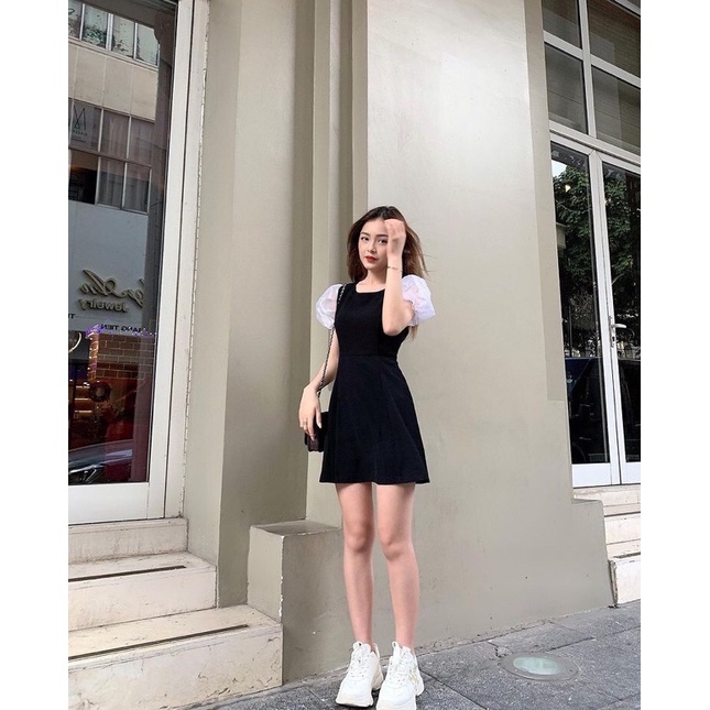 PASS ĐẦM CECISAIGON Black in stock Pearl Dress