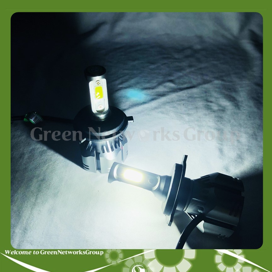 Đèn 3 tim chân H4 R11 30W 12000LM (1 Đèn) Greennetworks