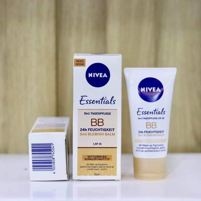 Hàng Đức Kem nền Nivea BB-Cream 5in1 bền màu lâu trôi đến 24h