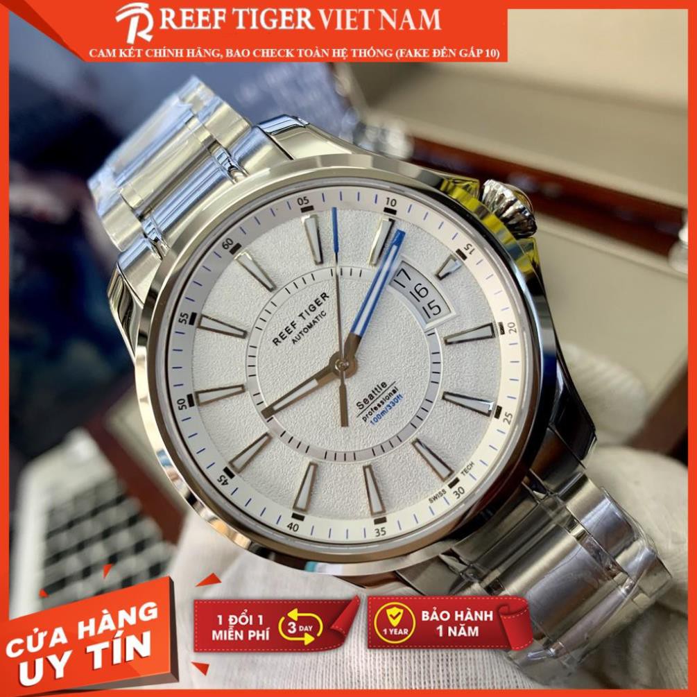 [REEFTIGERVIETNAM]  Đồng hồ nam Reef Tiger RGA166-YWYL