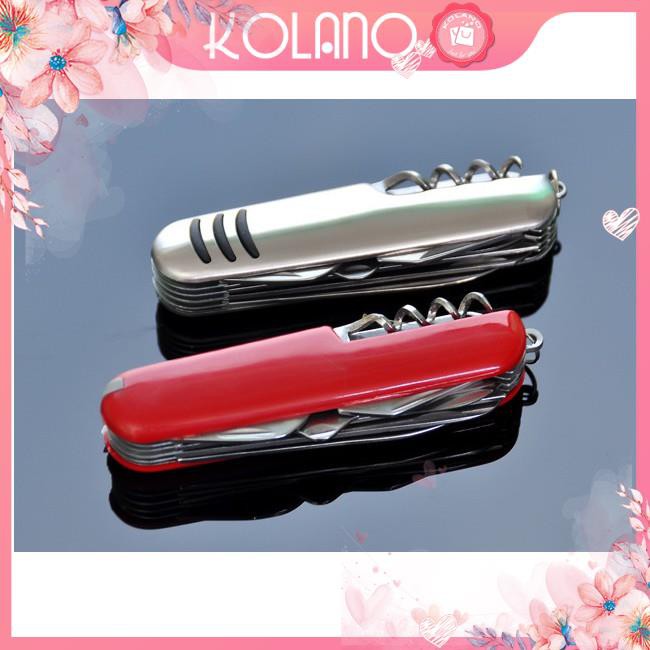 Dao đa năng KOLANO dụng cụ đa năng gia đình 11 món dao, kéo, vít, dũa,... sửa chữa tiện dụng HG-001297