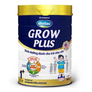 SỮA BỘT DIELAC GROW PLUS (XANH) 1+ 900G (CHO TRẺ TỪ 1 - 2 TUỔI)