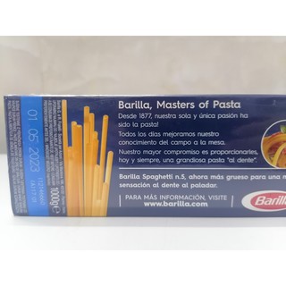 [HỘP 1Kg – no.5] Mì Ý số 5 [Italia] BARILLA Spaghetti Pasta (anm-hk)