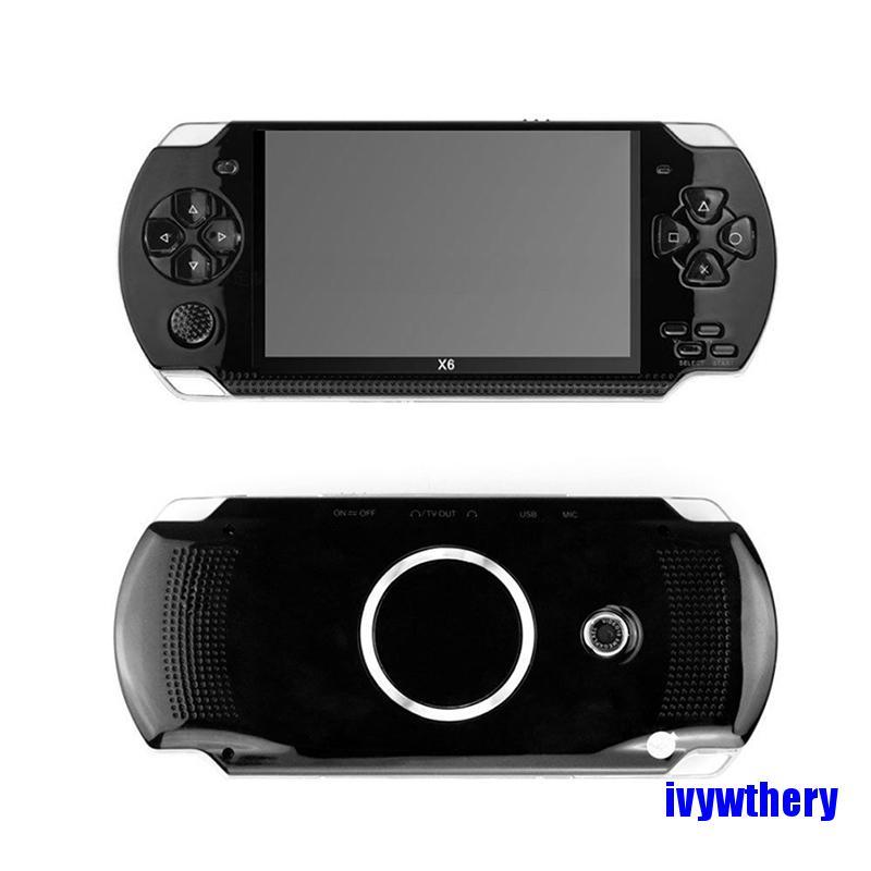 Máy Chơi Game Cầm Tay X6 8g 32 Bit 4.3 "Psp 10000 Trò