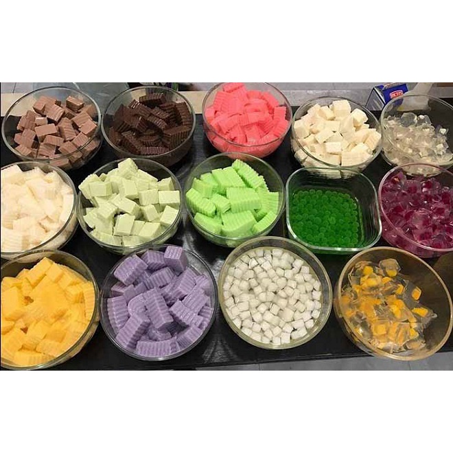 Bột pudding các loại 100g