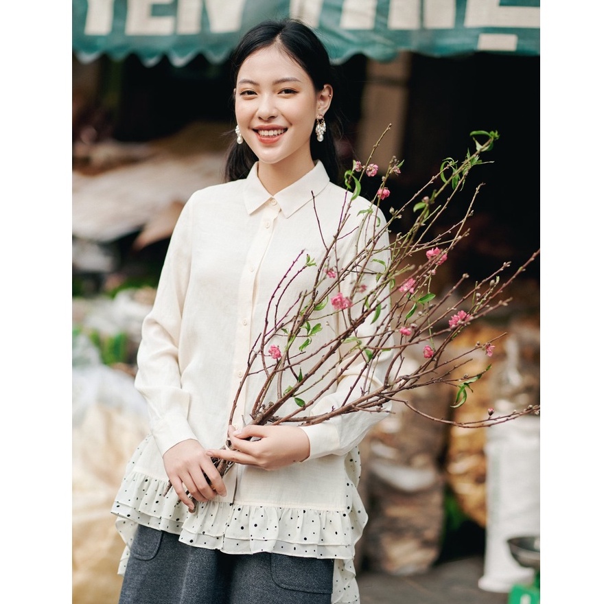 Oyster and Snail - Áo sơ mi kiểu Octo Shirt