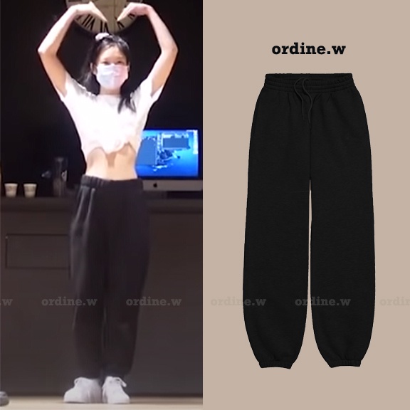 Sẵn_Quần jogger nỉ basic BLACKPINK, TWICE, RV, Taeyeon, aespa...