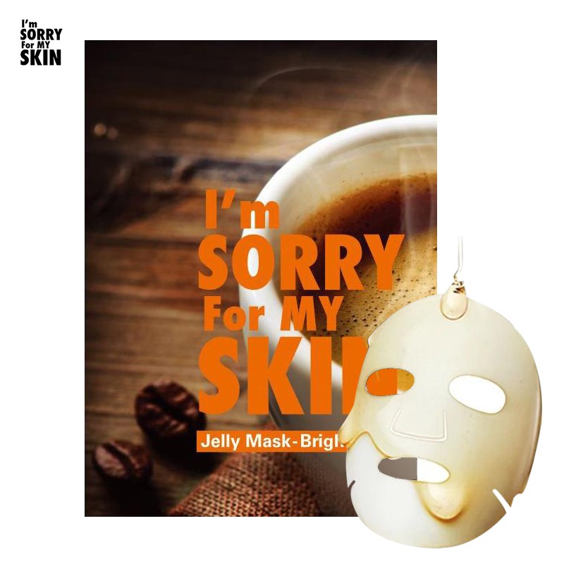 10 Miếng Mặt Nạ Dạng Thạch Sáng Da  I'M Sorry For My Skin Jelly Mask - Brightening 33ml x 10pcs