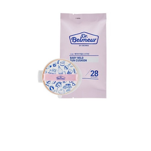 Chống Nắng DR.BELMEUR UV DERMA BABY MILD SUN CUSHION(REFILL) 15g