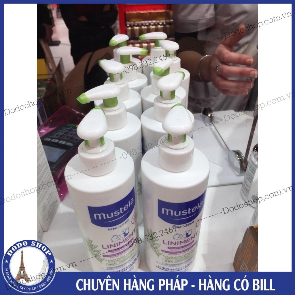 Dung dịch vệ sinh thay bỉm Liniment của Mustela 750ml_Dodoshop.com.vn