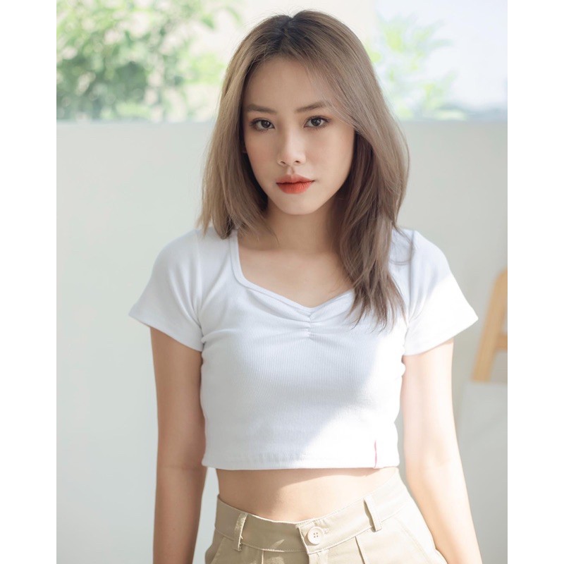 [Mã WASTUP giảm 10% tối đa 30K đơn 99K] Áo croptop Jersey | BigBuy360 - bigbuy360.vn