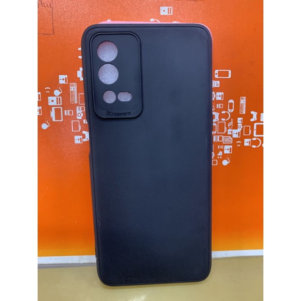 Ốp lưng Oppo A55 4G dẻo màu bảo vệ cam
