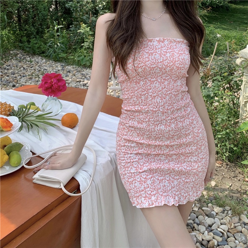 Mới Đầm Ren Hoa Dáng Ôm Gợi Cảm Cho Nữ
