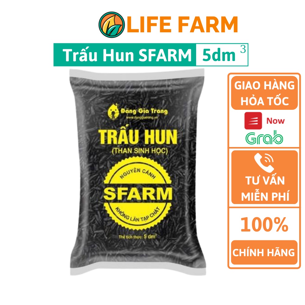 Trấu Hun Sfarm Túi 5DM3