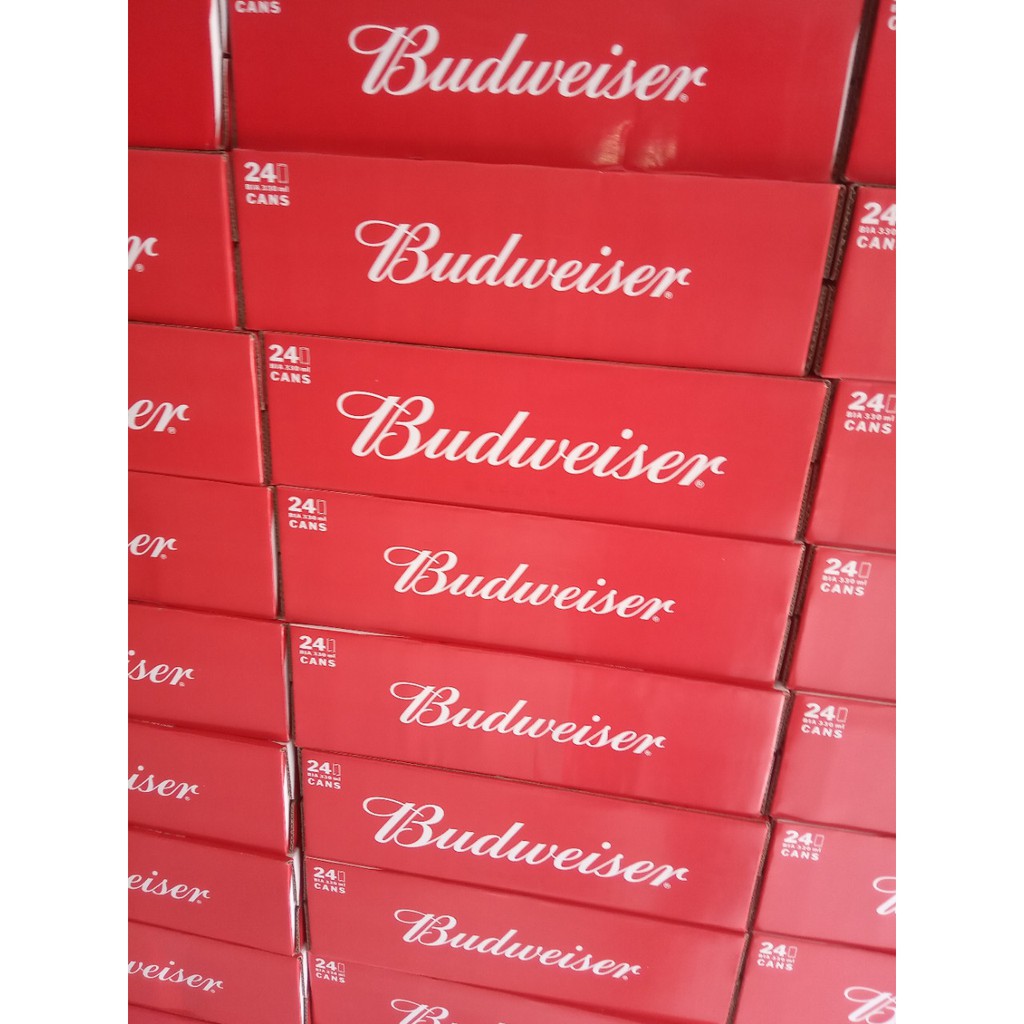  Thùng 24 lon 330ml Bia Budweiser