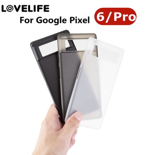 Ốp Điện Thoại TPU Mềm Nhám Siêu Mỏng Chống Sốc Cho Google Pixel 6 / Pixel 6 Pro