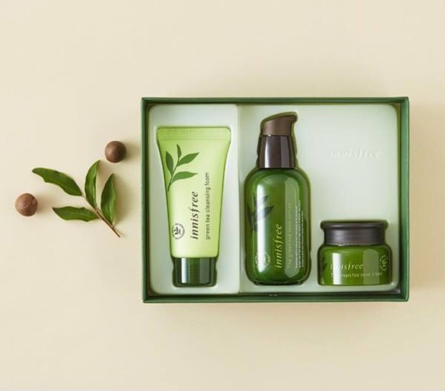 SERUM INNISFREE THE GREEN TEA SEED SERUM SPECIAL CARE SET 🌿🌿 🌿