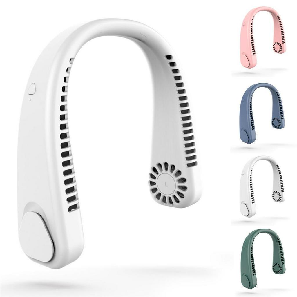 Quạt đeo cổ mini, quạt không cánh tích điện tiện lợi, thời trang, dáng thể thao siêu phẩm mùa hè sale | BigBuy360 - bigbuy360.vn