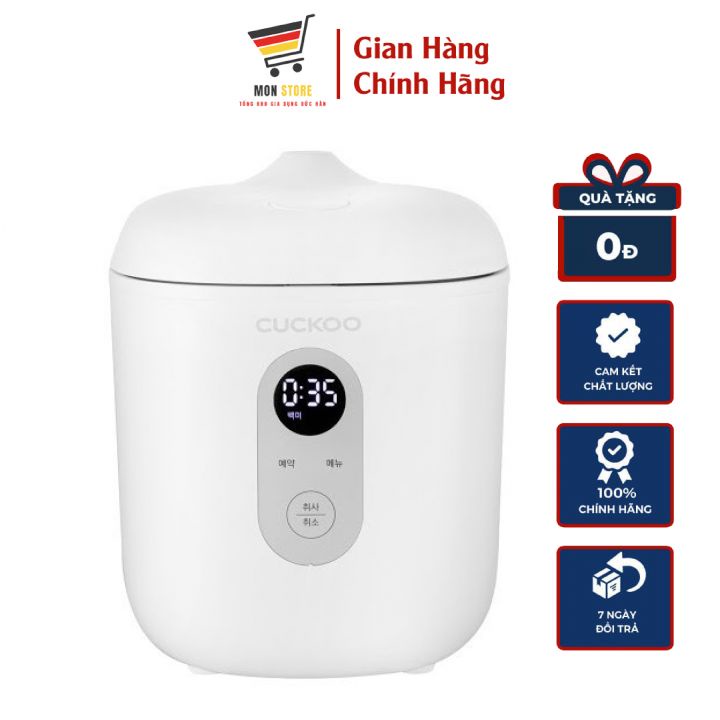Nồi Cơm Điện Mini Cuckoo CR-0255MW (1-2 Người Ăn)