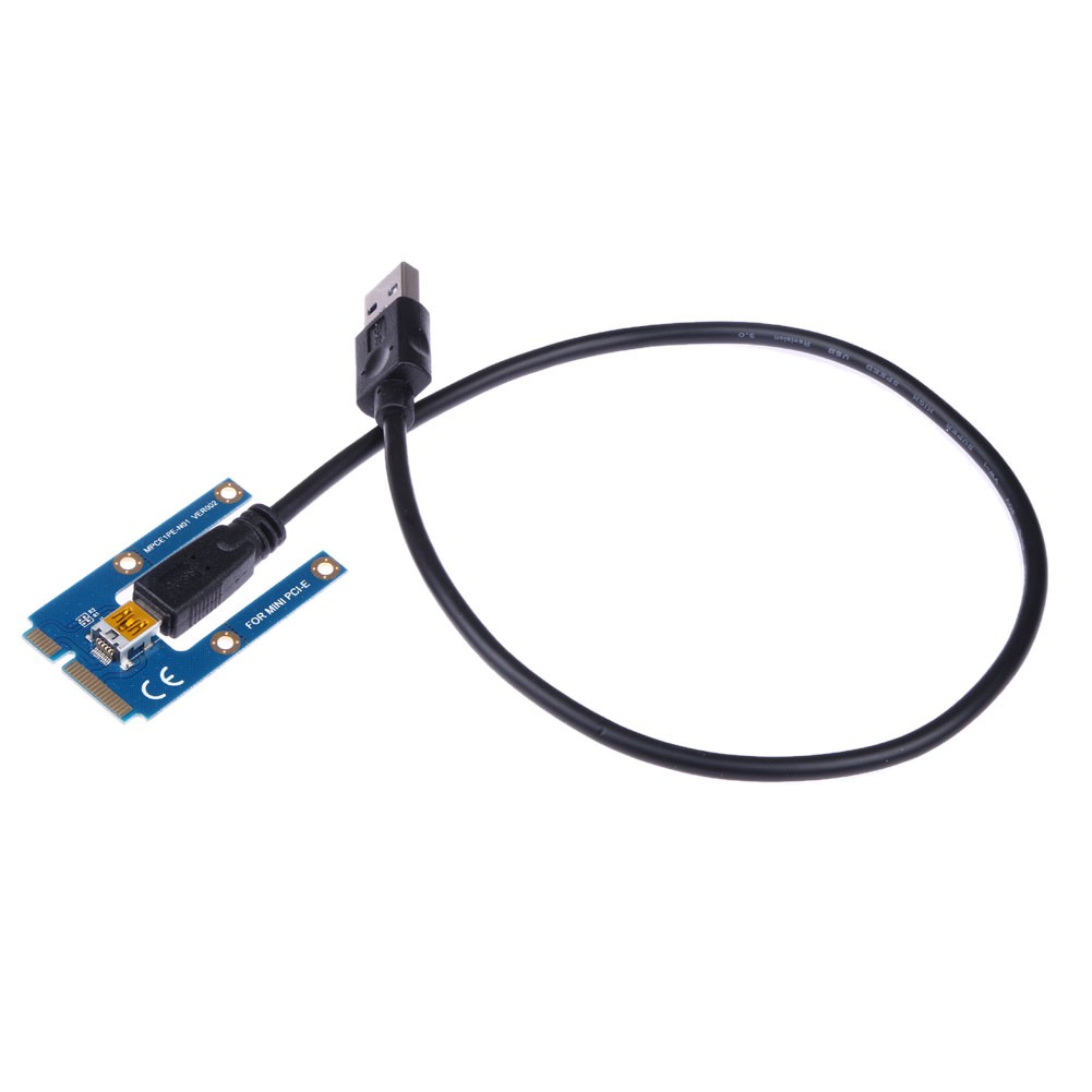 Alloet New Mini USB 3.0 PCI-E Express 1x to16x Extender Riser Card Adapter SATA 6 P | BigBuy360 - bigbuy360.vn