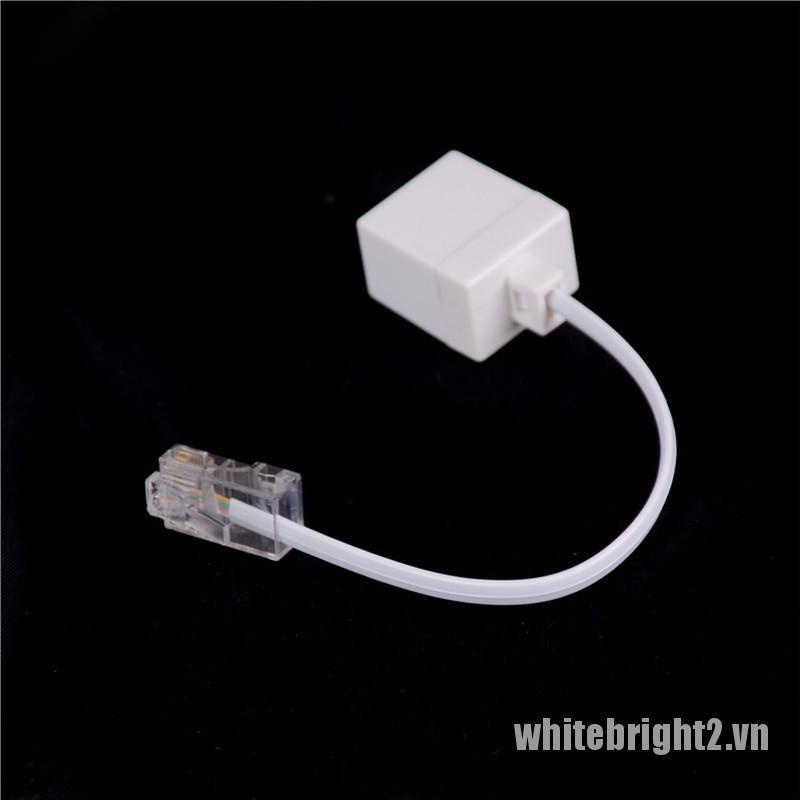 Đầu Chuyển Đổi Rj11 6p4c Sang Ethernet Rj45 8p8c Chất Lượng Cao