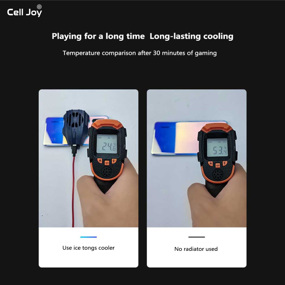 Tản nhiệt điện thoại MEMO DL-02 bản nâng cấp kèm sạc TYPE C + Lightning cho điện thoại