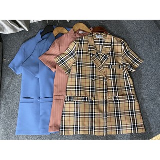 Áo blazer tay cộc các màu sz Đặt may
