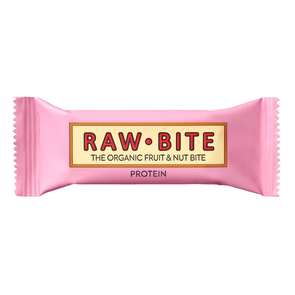 Thanh dinh dưỡng hữu cơ Raw Bite Protein - Nhập khẩu Đan Mạch