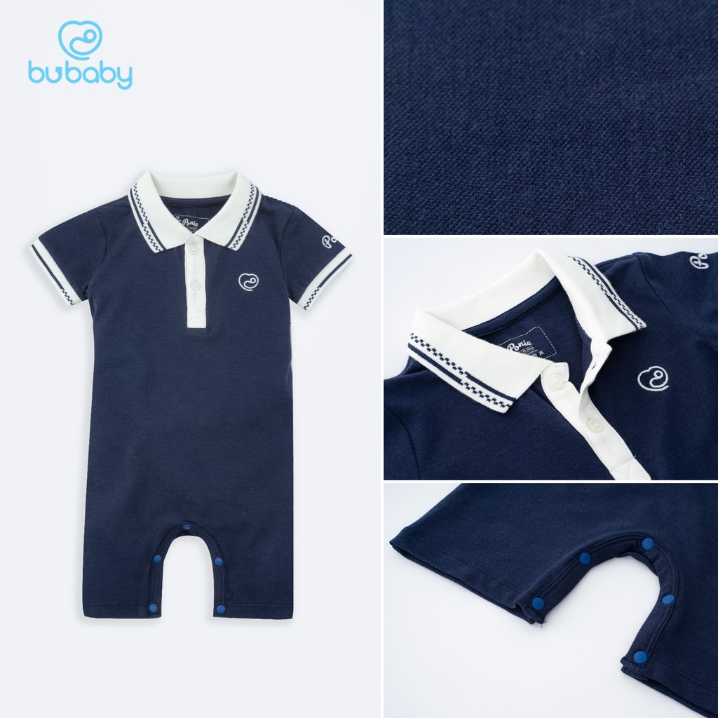 Body polo ngắn tay Bu Ponie - Body cộc tay Bubaby