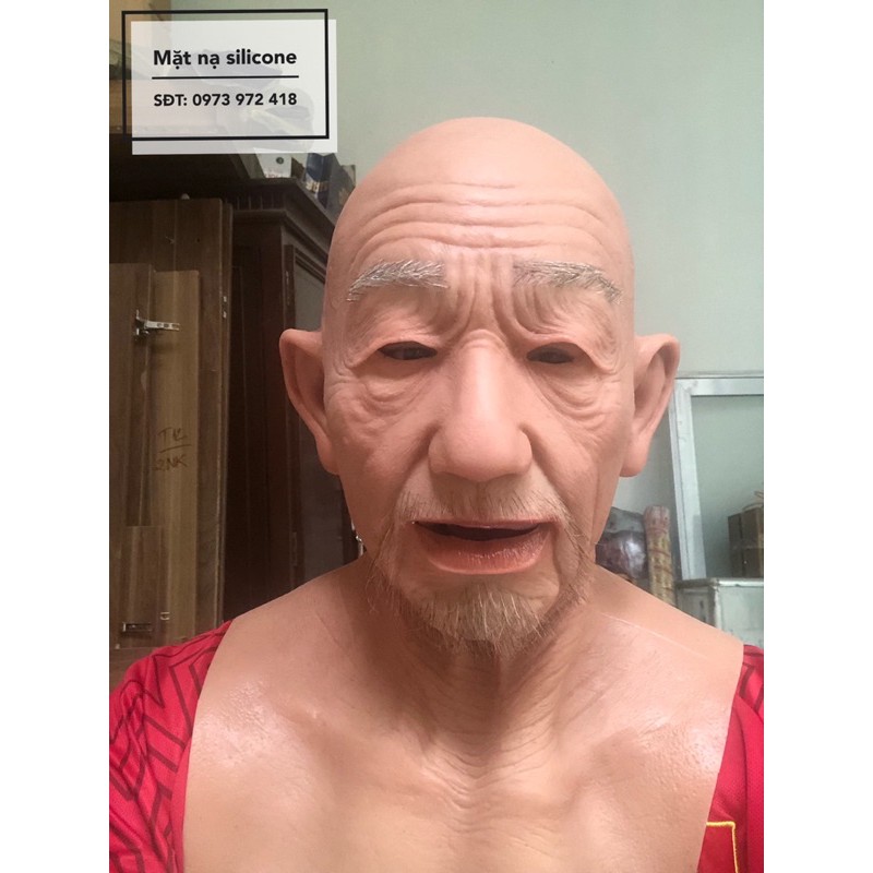 Mặt nạ ông già Silicone