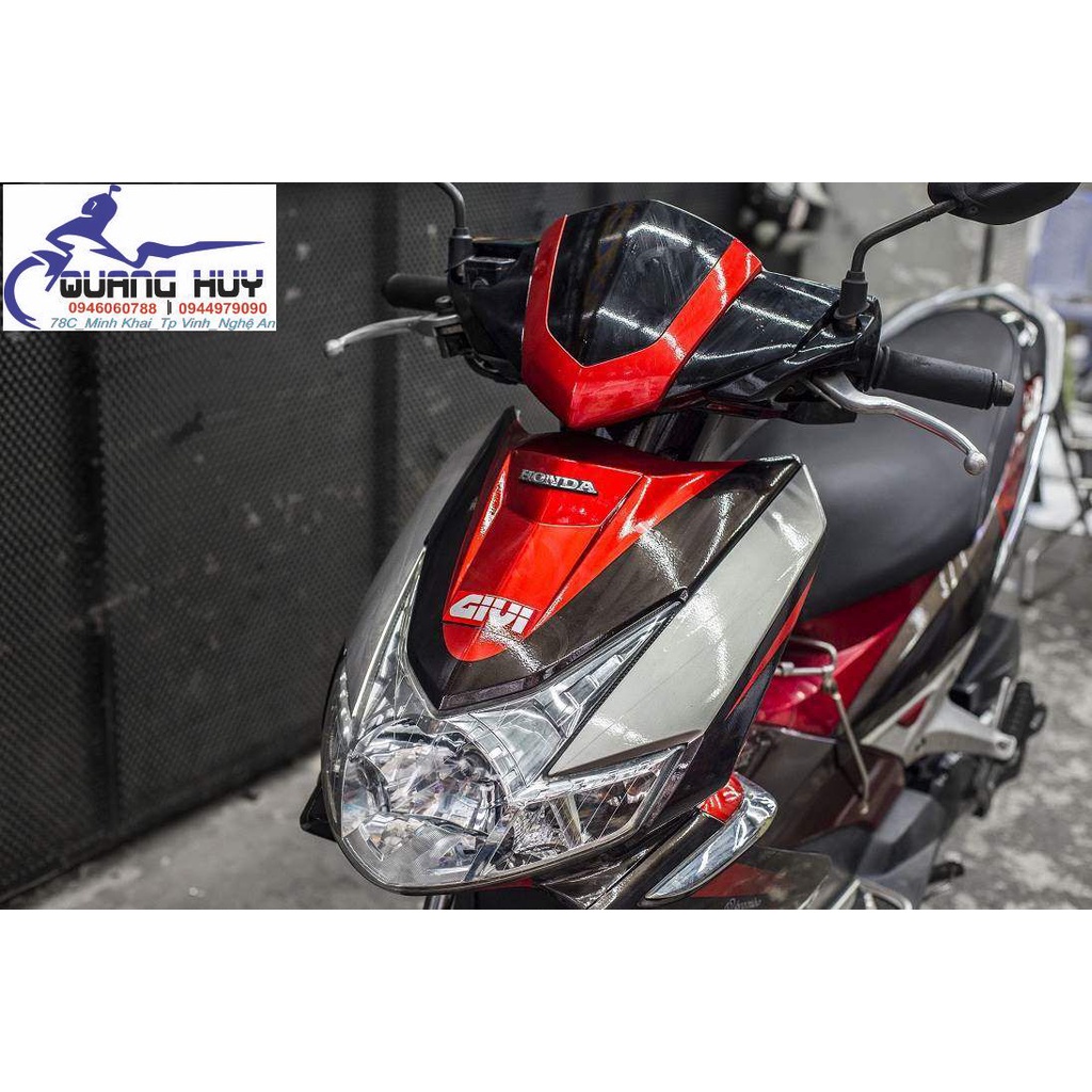 Tem Trùm Airblade Đỏ Đen,Team Decal AB CGR 2007-2010