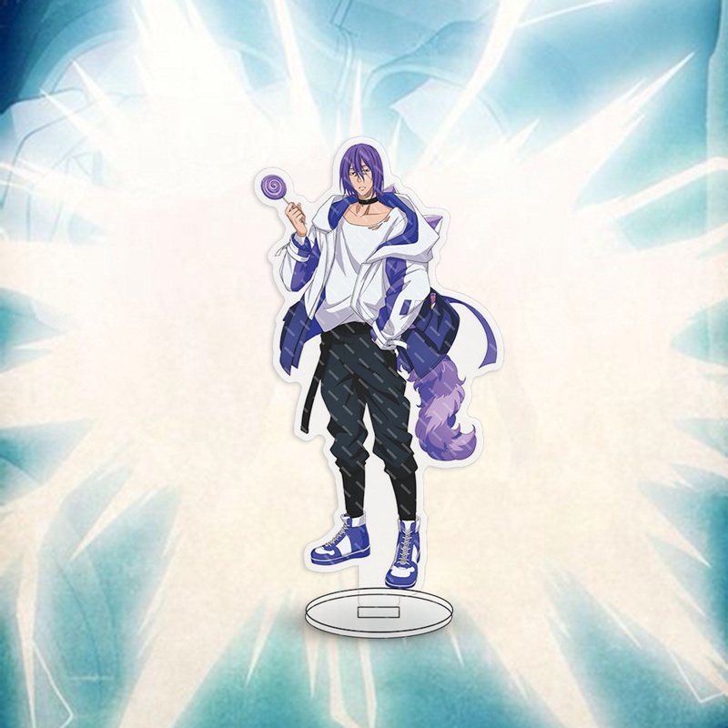 Mô hình nhân vật Tetsuya trong Kuroko No Basketball bằng acrylic có giá đỡ để bàn trang trí