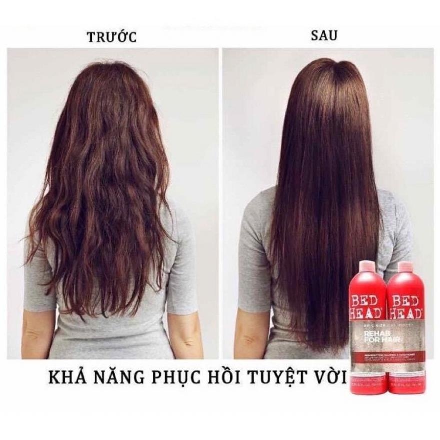 Cặp Dầu Gội - Xả TIGI Bed Head Màu Đỏ