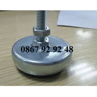 chân tăng chỉnh đế cao su D50