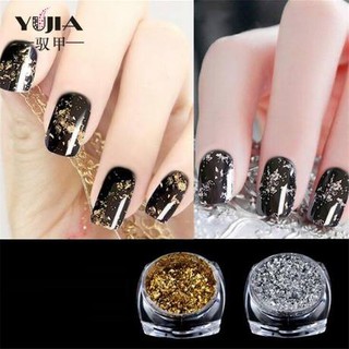 Trang trí nail - Nhũ Khổng Tước Tráng Gương 2 Trong 1