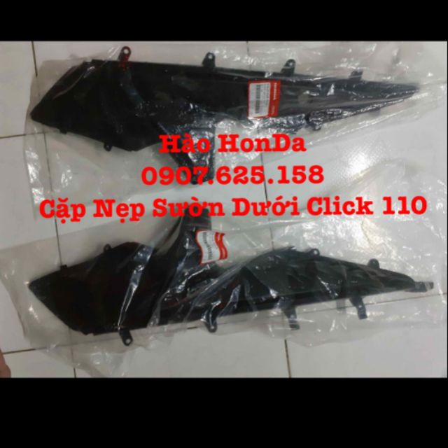 Cặp Nẹp Sườn Dưới Xe Click 110 HonDa Chính Hãng
