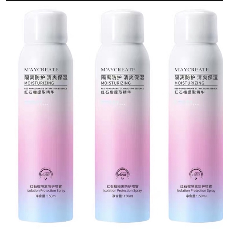 Kem Xịt Trống Nắng Maycreate 150 Ml