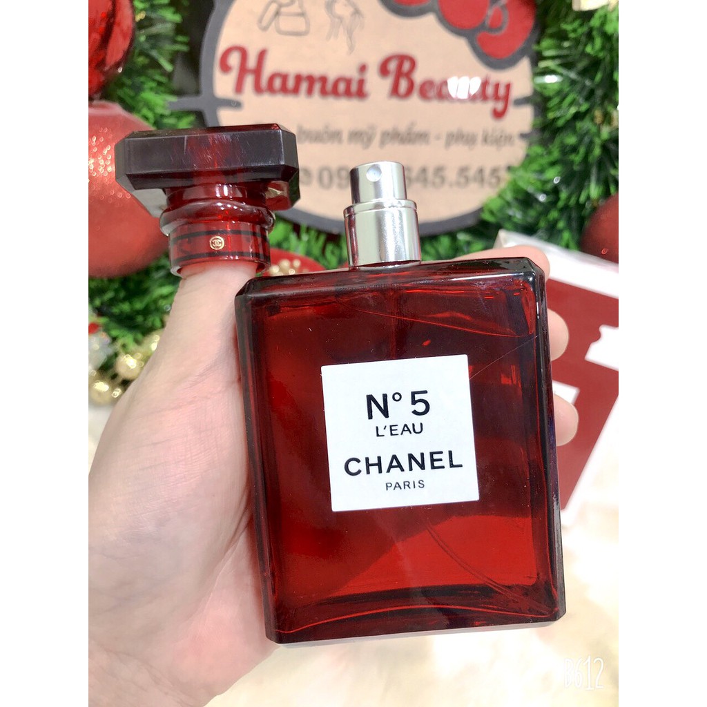 Nước hoa chanel N5 đỏ