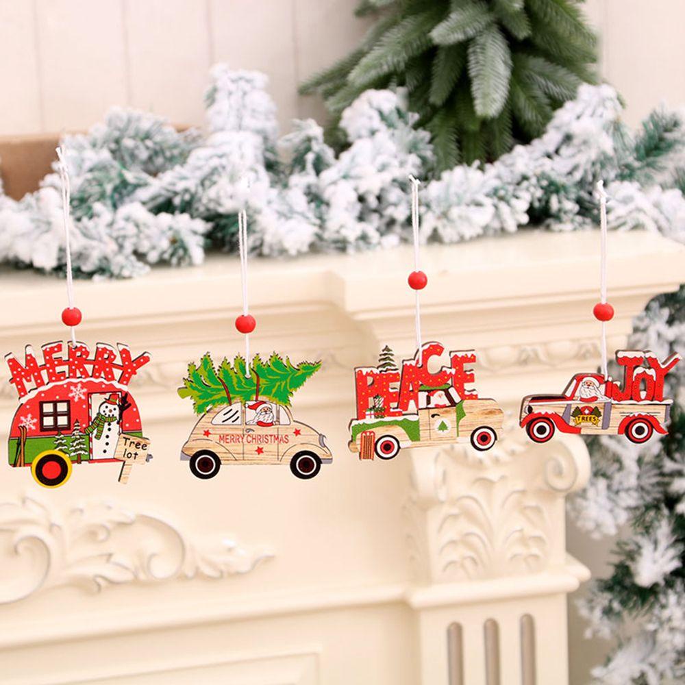 Phụ Kiện Treo Trang Trí Cây Thông Giáng Sinh Hình Ông Già Noel Nhiều Màu