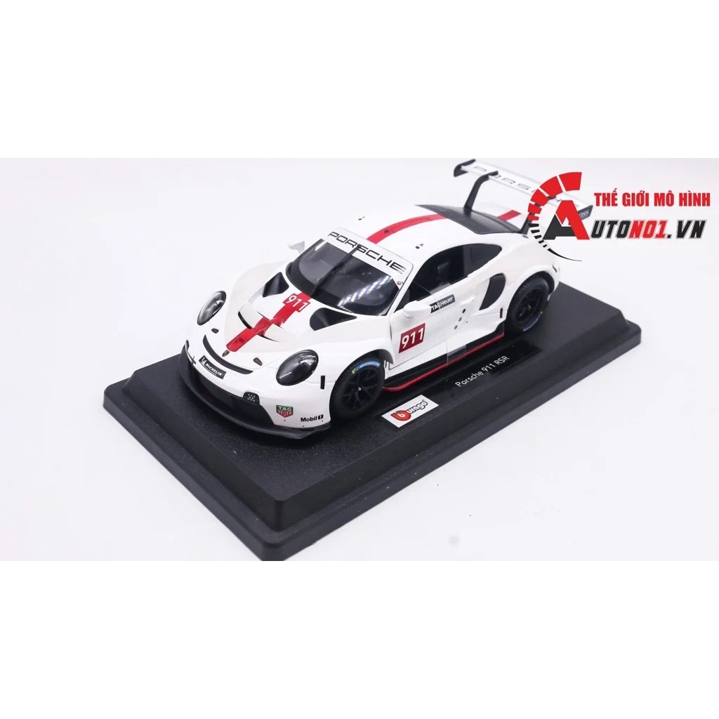 MÔ HÌNH XE PORSCHE 911 RSR GT 1:24 BBURAGO 8013