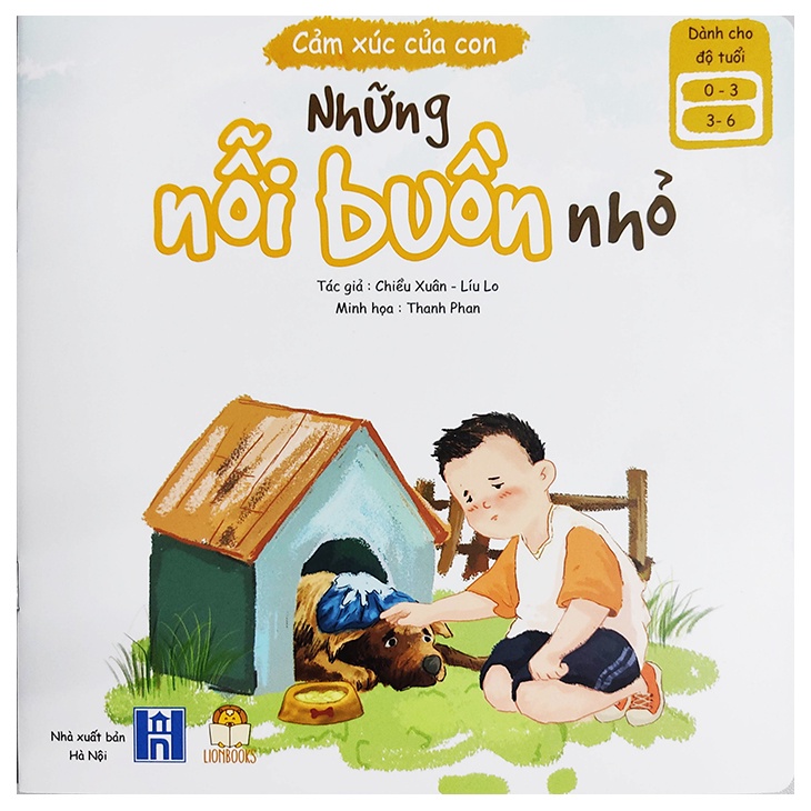 Sách thiếu nhi - Bộ 4 cuốn Cảm Xúc Của Con Lionbooks