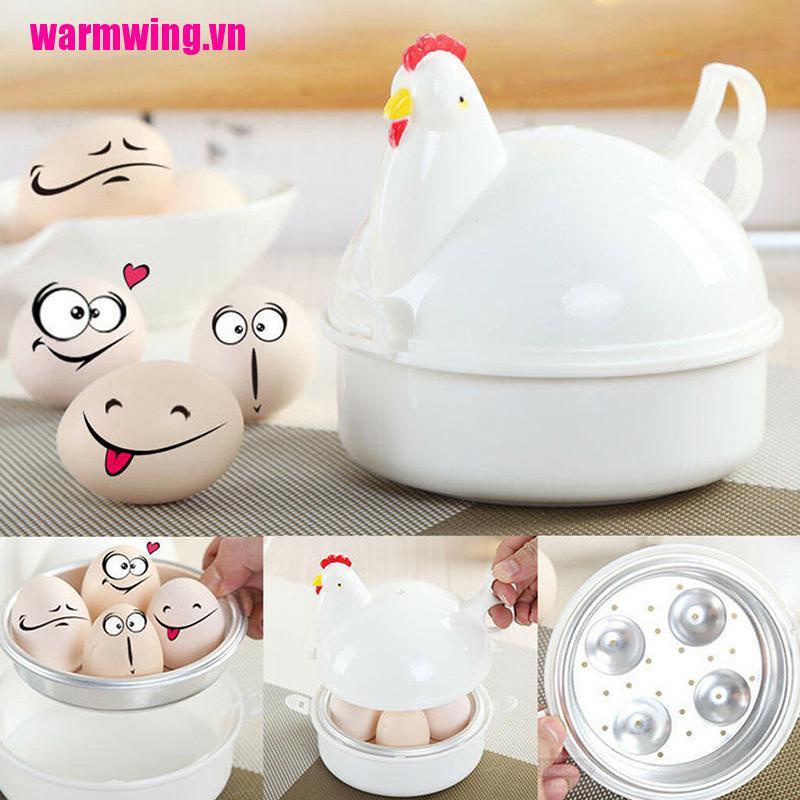 Nồi Hấp Trứng Gà Dùng Được Trong Lò Vi Sóng 4 Cái