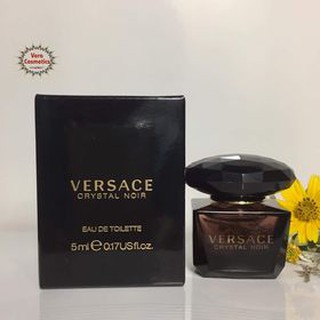 Nước hoa Versace Crystal Noir đen hương thơm tươi mát quyến rũ bí ẩn